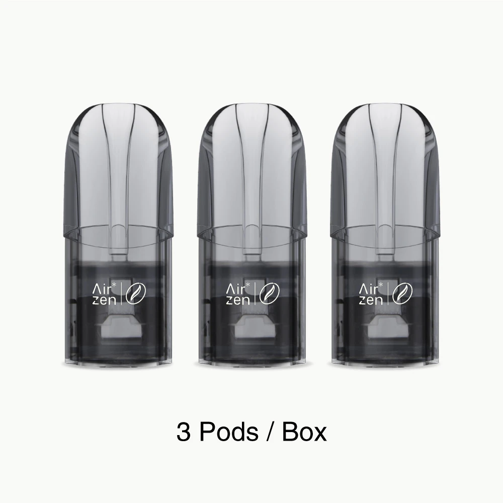 Airzen branded replacement pods, 3 count per retail box, shown against a white background.